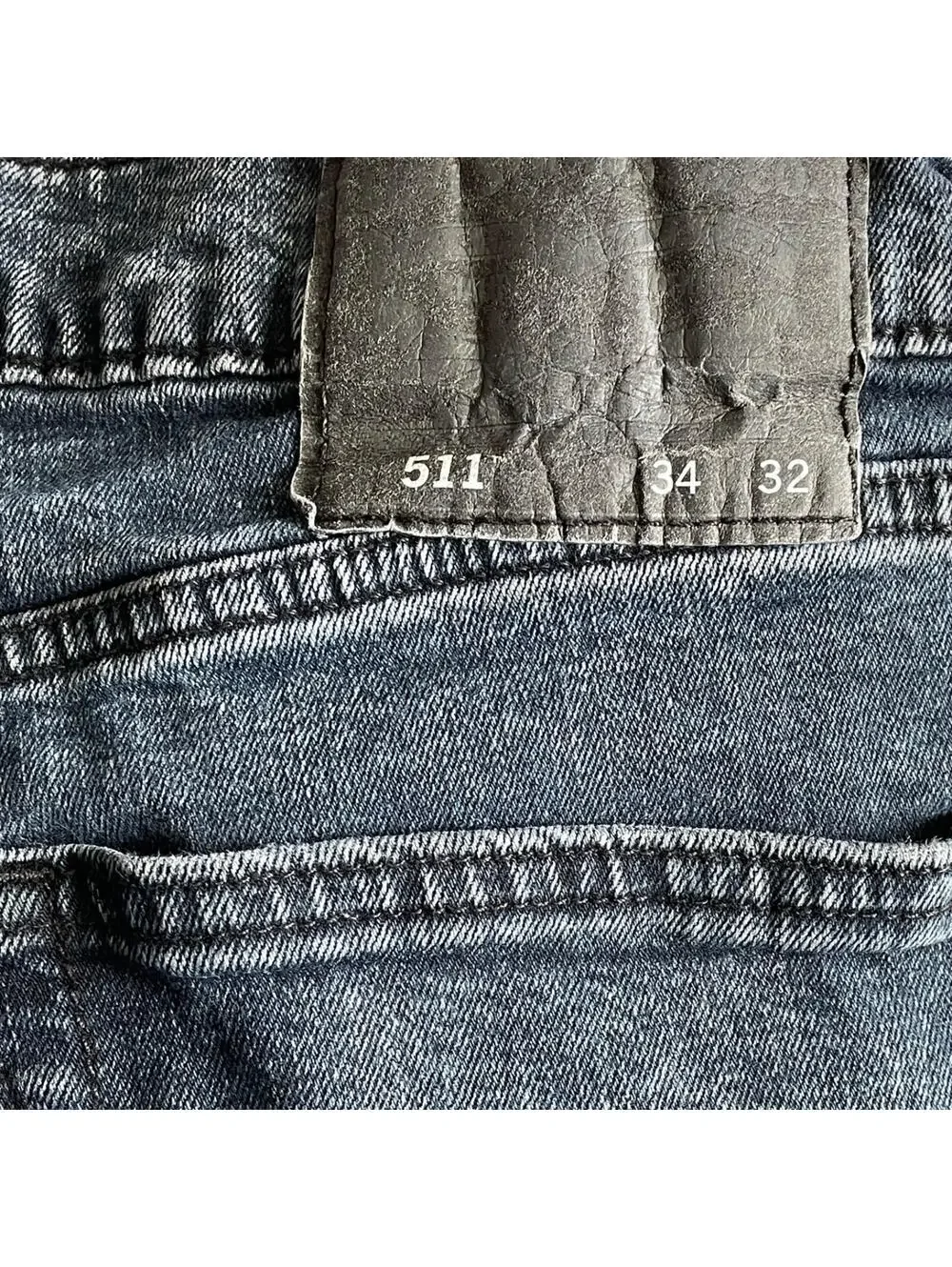 Levi’s 511 Slim Fit Jeans 34x32 Dark Wash Mens Classic Style